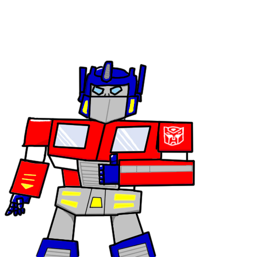 Optimus Prime giving a thumbs up