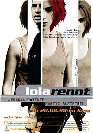Lola Rennt (1998) theatrical poster