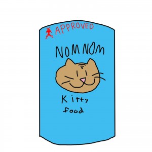 Tasty cat food