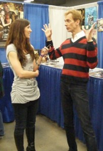At Austin Comic Con, "This Oracle Moon" star Doug Jones discusses his current projects.