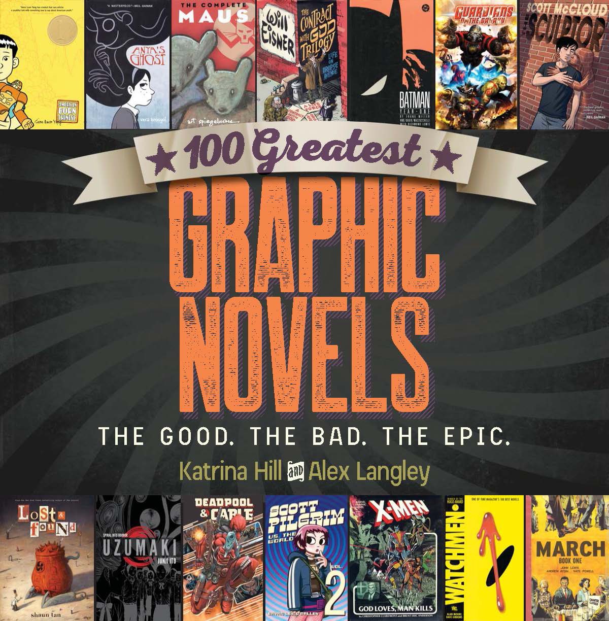 My new book, 100 Greatest Graphic Novels, available now! – Action Flick