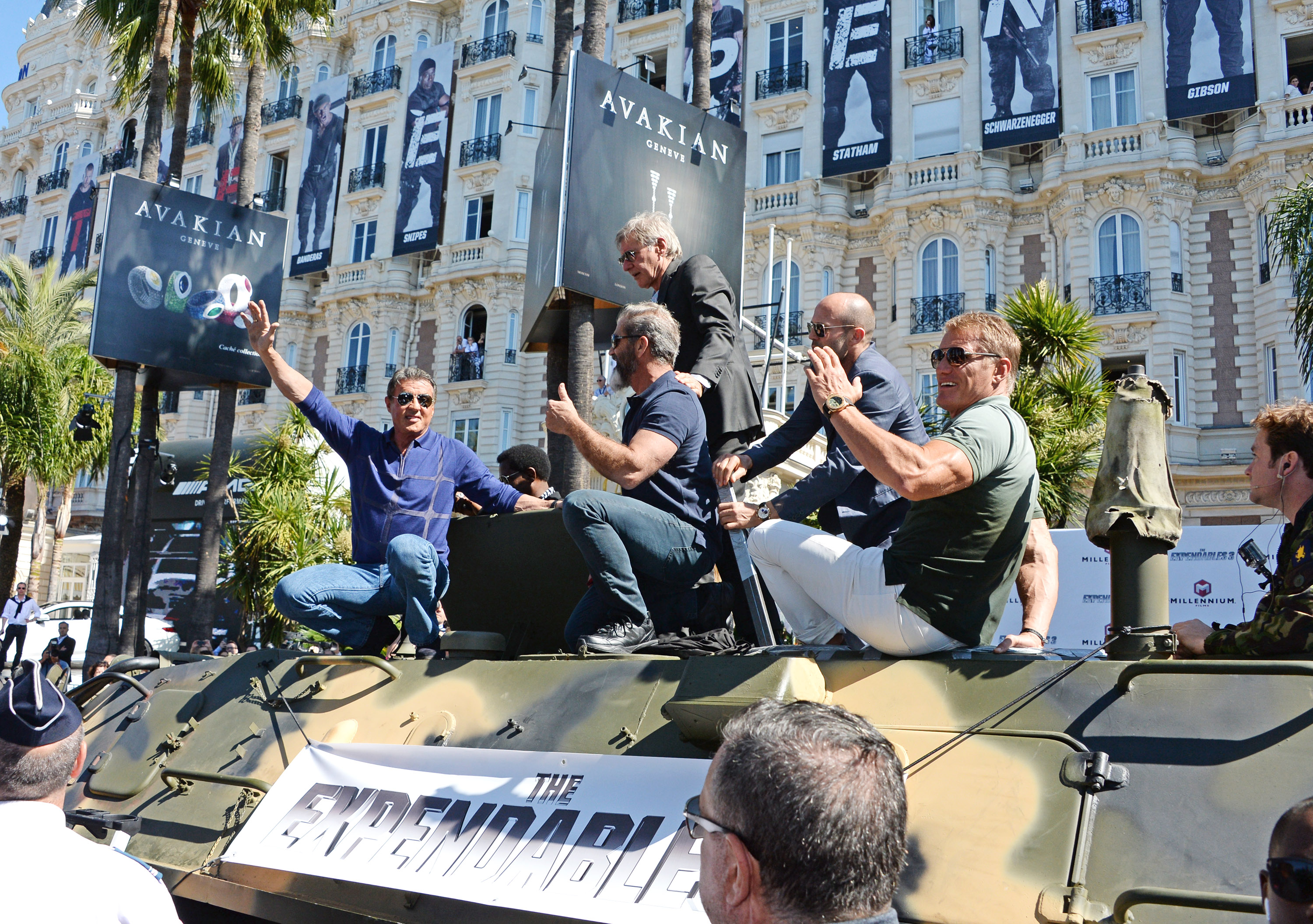 "The Expendables 3" Stunt Photocall & Press Conference